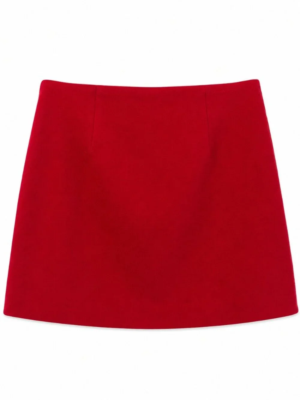 ASTR The Label Sophie Red Bow Slit Mini Skirt XS | NWT